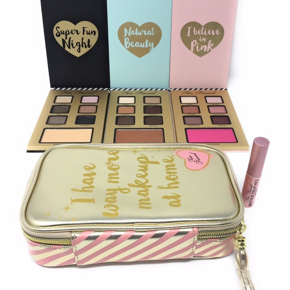 Too Faced “Way More Makeup” set NWOT